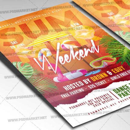 Download Summer Weekend Template 2