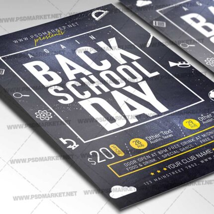 Download Back 2 School Again Template 2