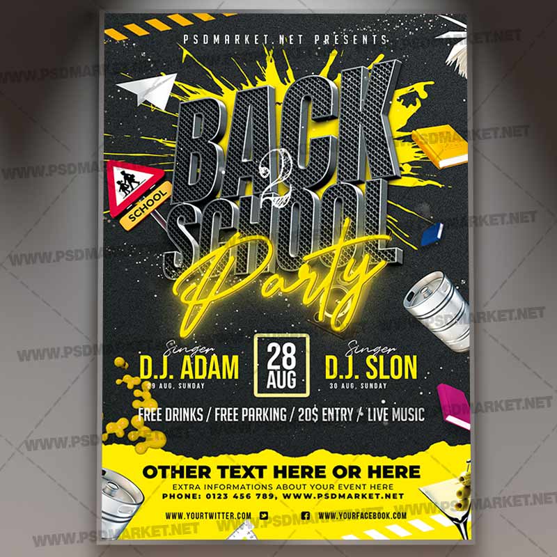 back_2_school_party_template_1.jpg Download Back 2 School Party Template 1