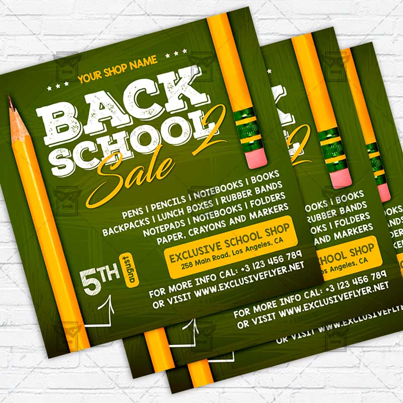 back_2_school_sale-premium-instagramflyer-template-1.jpg Back 2 School Sale - Flyer PSD Template