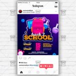 Back to School Again - Flyer PSD Template