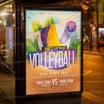 Beach Volleyball Template - 3