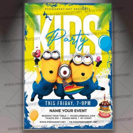 Download Best Kids Party Template 1