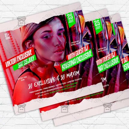 Dj Party - Flyer PSD Template