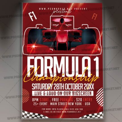 Download F1 Car Template 1