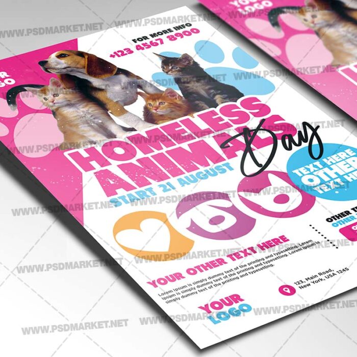 Homeless Animals Day Template - Image 2