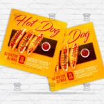 Hot Dog Day - Flyer PSD Template