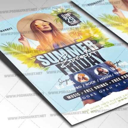 Download Summer Friday Template 2