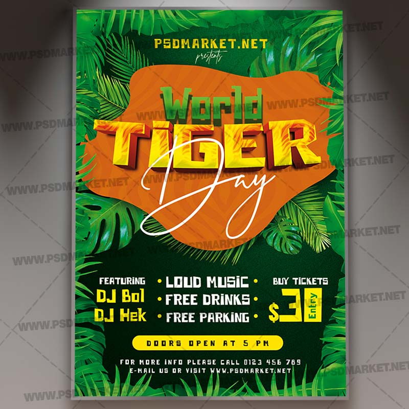 tiger_day_template_1.jpg Download Tiger Day Template 1
