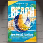 Volleyball Tournament Template