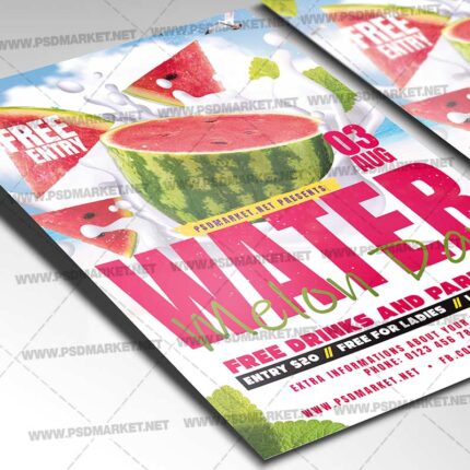 Download Watermelon Day Template 2