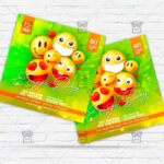 World Emoji Day - Flyer PSD Template