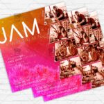 Autumn Jam - Flyer PSD Template