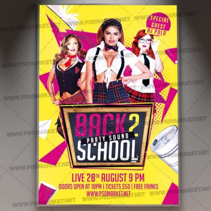 Download Best School Party Template 1