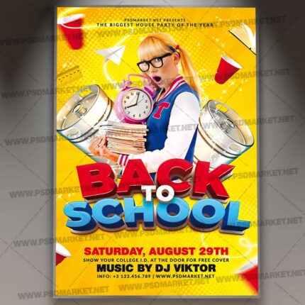 Download Biggest School Party Template 1