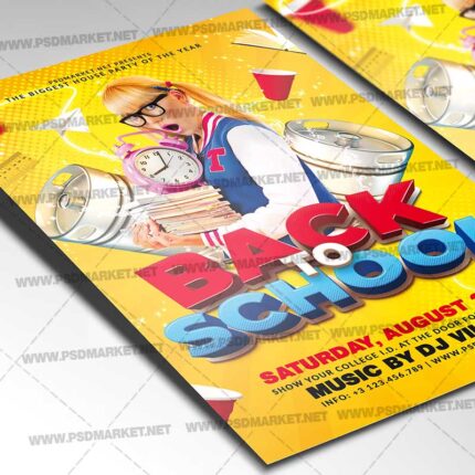 Download Biggest School Party Template 2