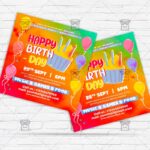 Birthday Kids Party - Flyer PSD Template