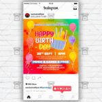 Birthday Kids Party - Flyer PSD Template