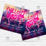 Chill Night - Flyer PSD Template
