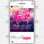 Chill Night - Flyer PSD Template