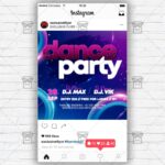 Dance Party - Flyer PSD Template