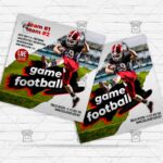 Football Game - Flyer PSD Template