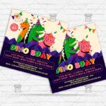 Kids Birthday - Flyer PSD Template