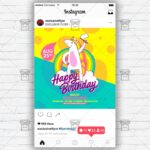 Kids Bday Party - Flyer PSD Template