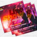 Live Show - Flyer PSD Template