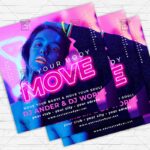 Move Your Body - Flyer PSD Template