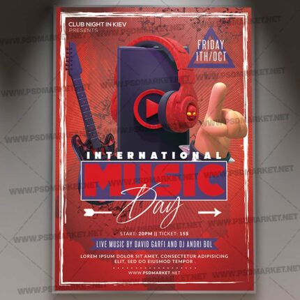 Download Music Day Template 1
