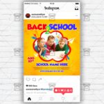 School Again - Flyer PSD Template