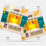 School Costume Party - Flyer PSD Template