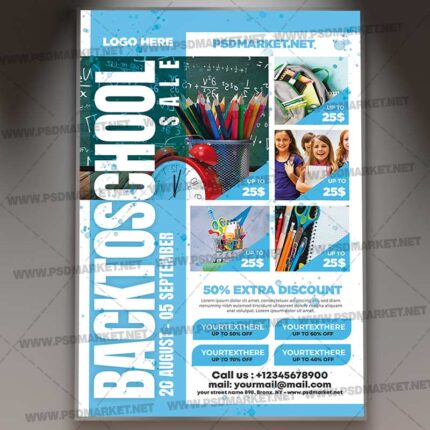 Download School Sale Template 1