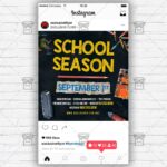 School Season - Flyer PSD Template