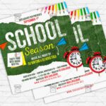 School Season Again - Flyer PSD Template