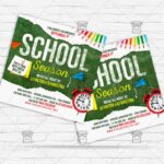 School Season Again - Flyer PSD Template