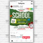 School Season Again - Flyer PSD Template
