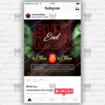 Summer End - Flyer PSD Template