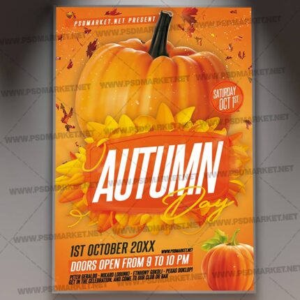 Download Autumn Day Template 1