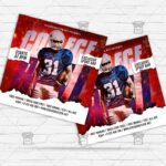 College Football - Flyer PSD Template