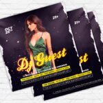Dj Guest Night - Flyer PSD Template