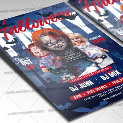 Halloween Event Night Template 2