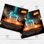 Halloween Madness - Flyer PSD Template