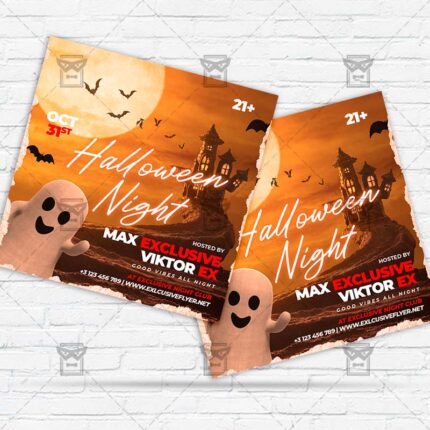 Halloween Night - Flyer PSD Template