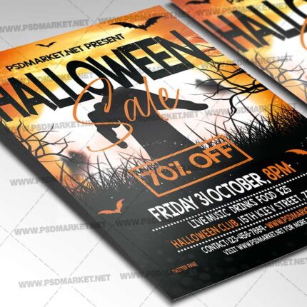 Download Halloween Sale Event Template 2