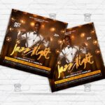 Jazz Night - Flyer PSD Template