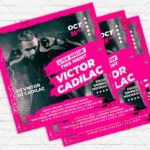 Live Dj Show - Flyer PSD Template