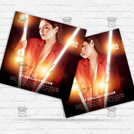 Play House - Flyer PSD Template