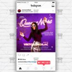 Queen Night - Flyer PSD Template